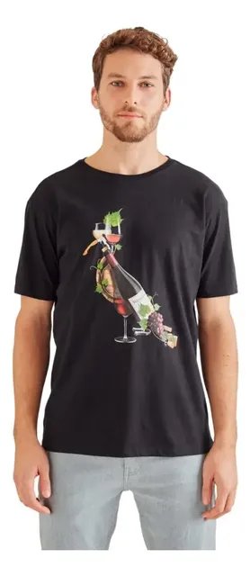 Camiseta Pica Pau Vinho Reserva ( P e M)