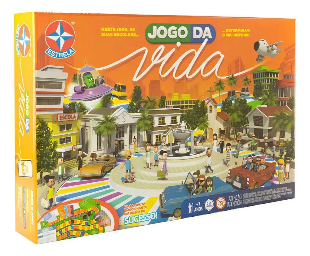 Jogo De Tabuleiro - Jogo Da Vida - Estrela