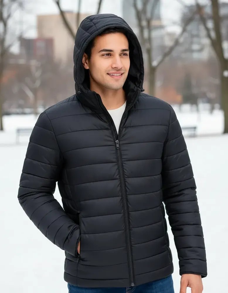 Jaqueta Puffer De Frio Blusa Impermeável