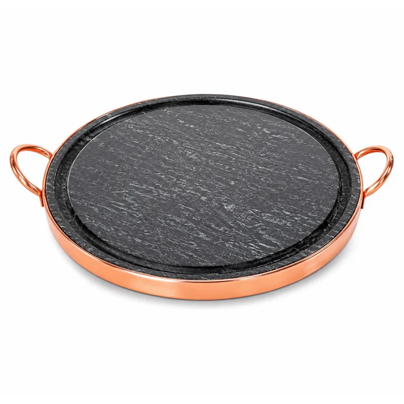 Grelha Para Carne Churrasco 32 Cm Pedra Sabão