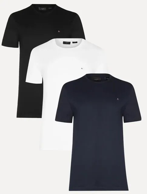 Kit com 3 Camisetas Aramis Basic Lisa
