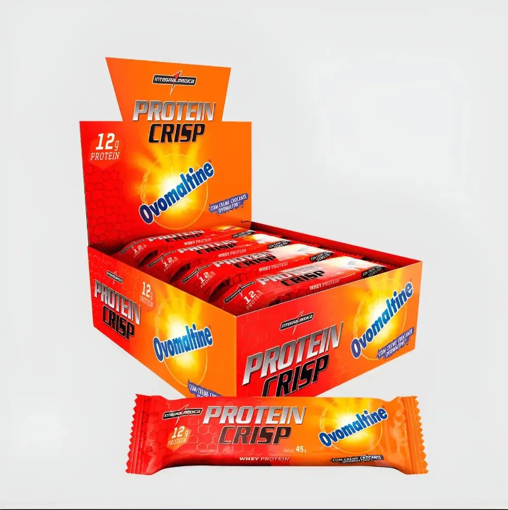Barrinha Proteica Integralmédica Ovomaltine - 12 unidades