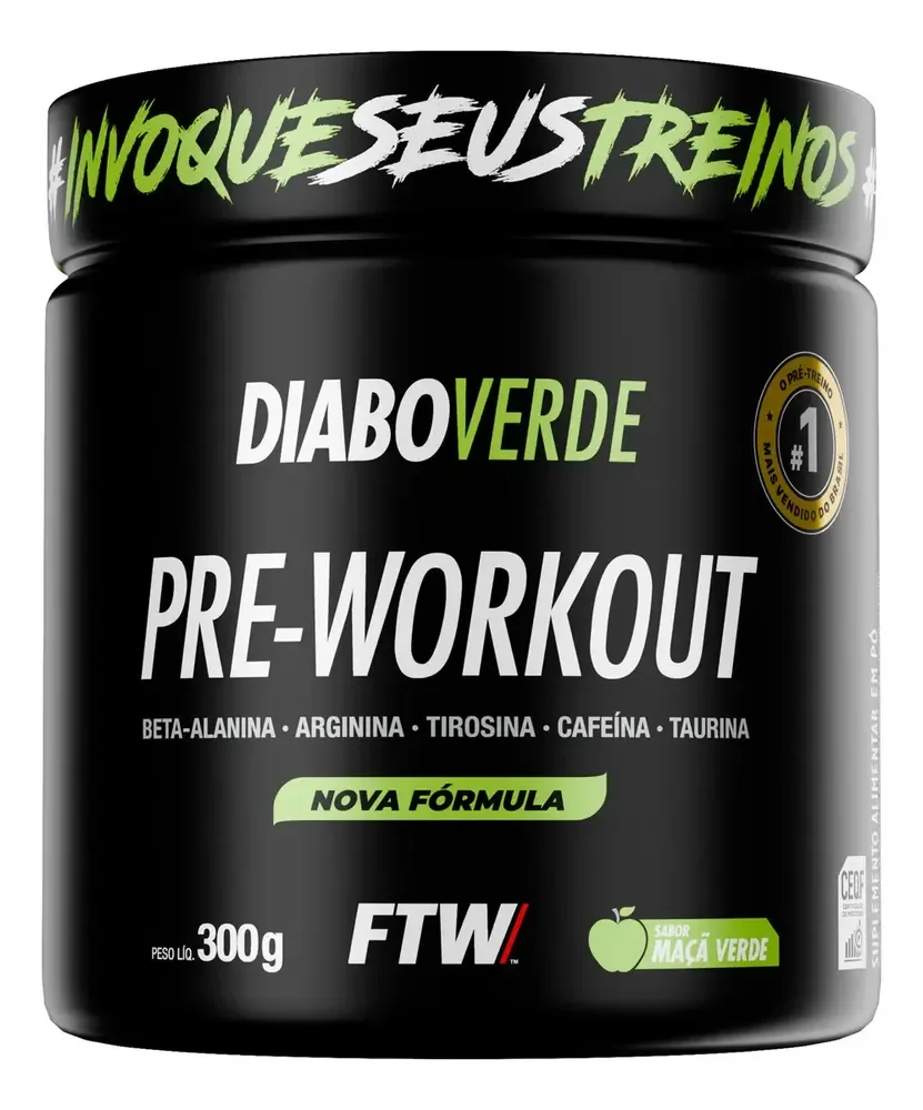 Pré Treino Diabo Verde FTW 300g