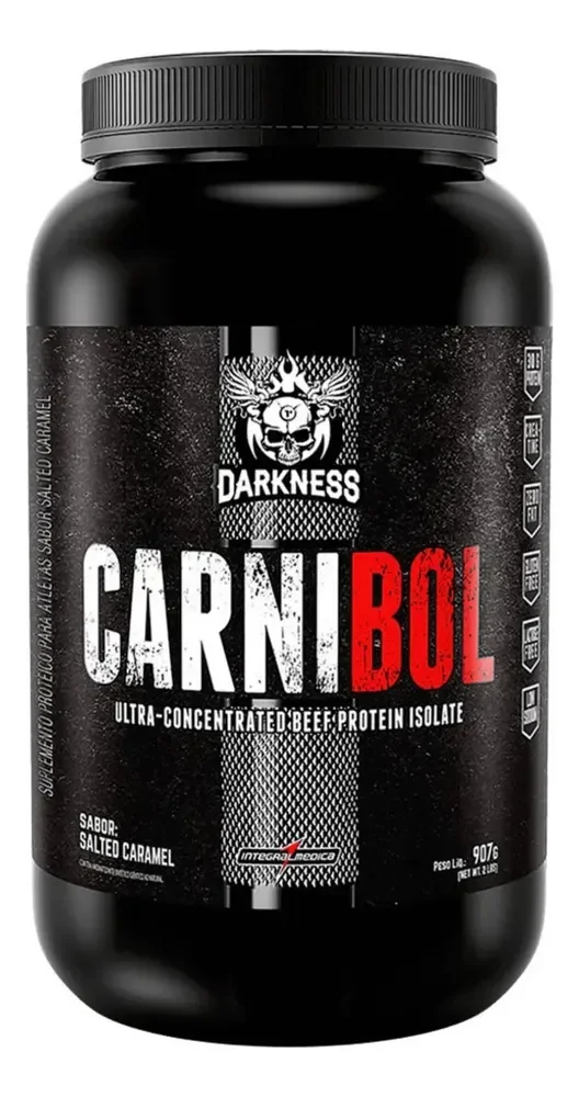 ✨Carnibol Darkness 907g Integralmedica Chocolate✨️