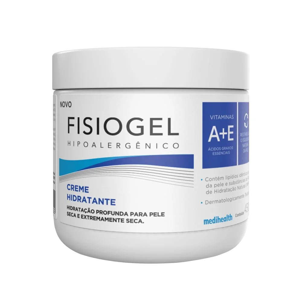 POTÃO DE FISIOGEL 🔝 Fisiogel Hipoalergênico Creme Hidratante Corporal - 450g