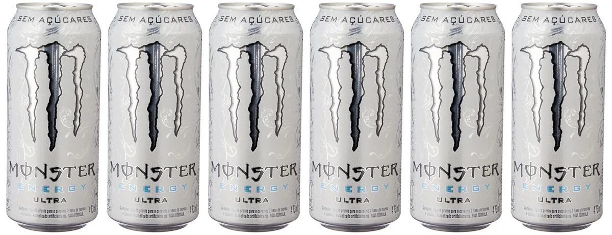 ✨Pack de Monster Ultra 473ml - Unidade 6 unidades✨️