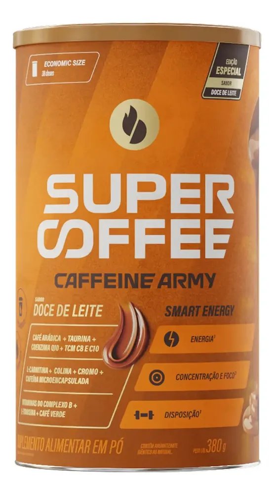 Supercoffee Doce De Leite Economic Size 380g Caffeine Army