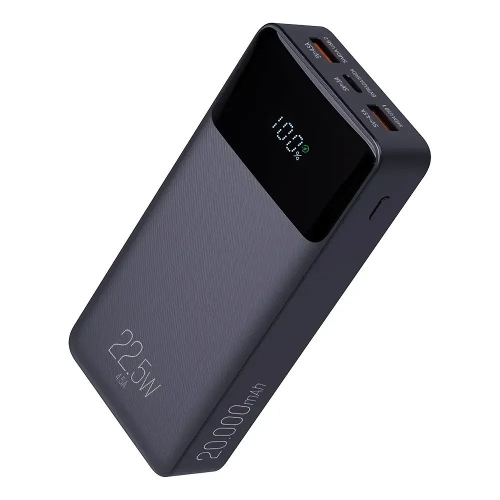 Power Bank Pro 20000mah ELG Pb200bk, Bateria Portátil Univer Preto
