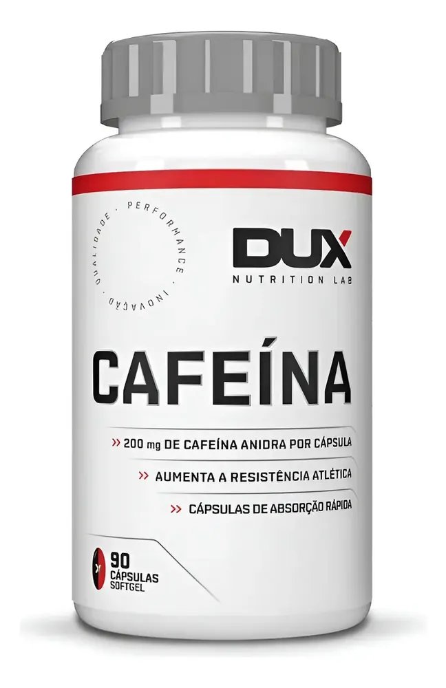 Cafeína - Pote 90 Cápsulas Dux Nutrition