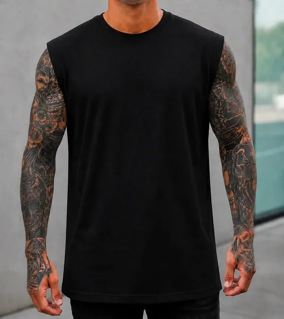 Kit 3 Regata Oversized Machão Streetwear Lisa Casual Básicas