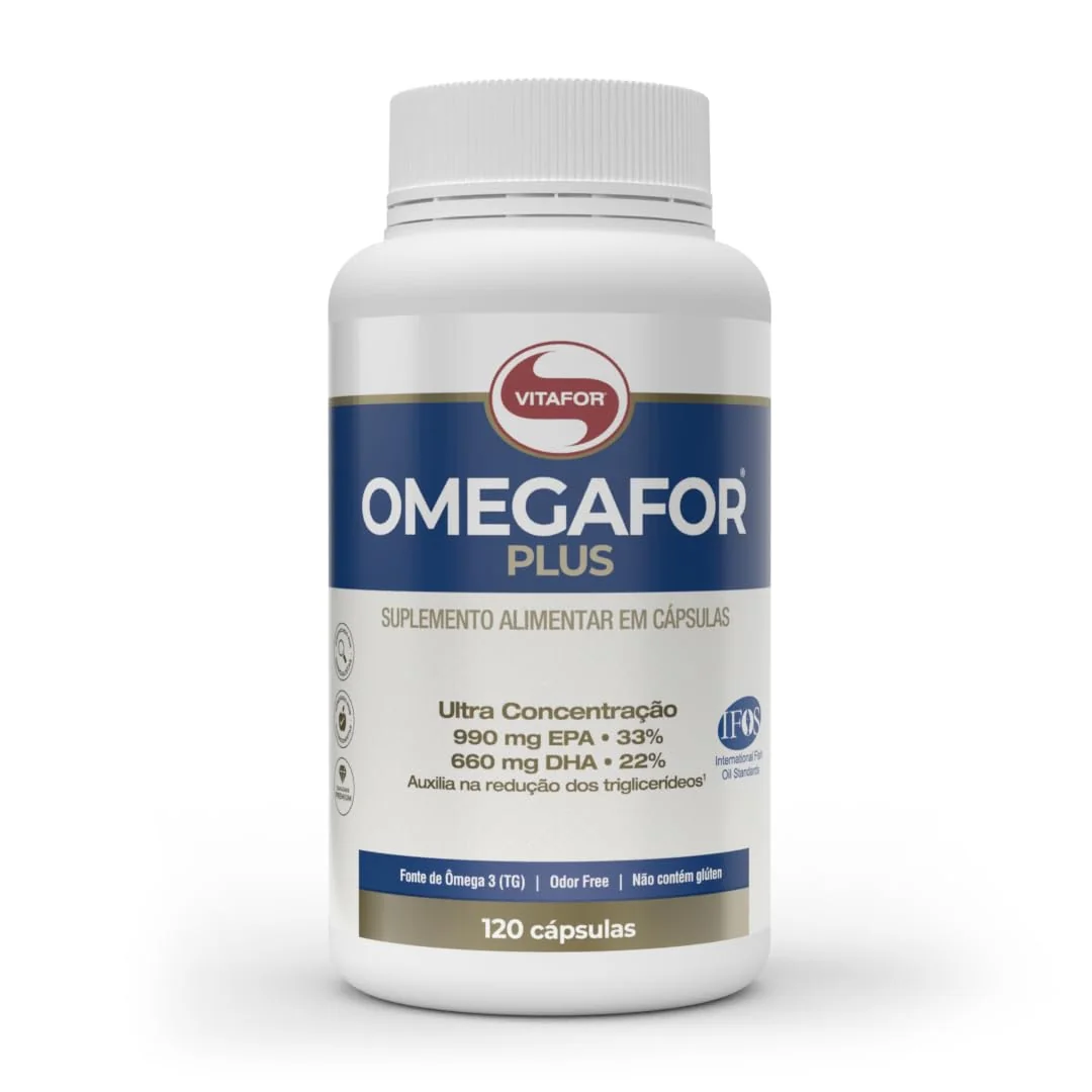Vitafor - Omegafor Plus- 120 Cápsulas