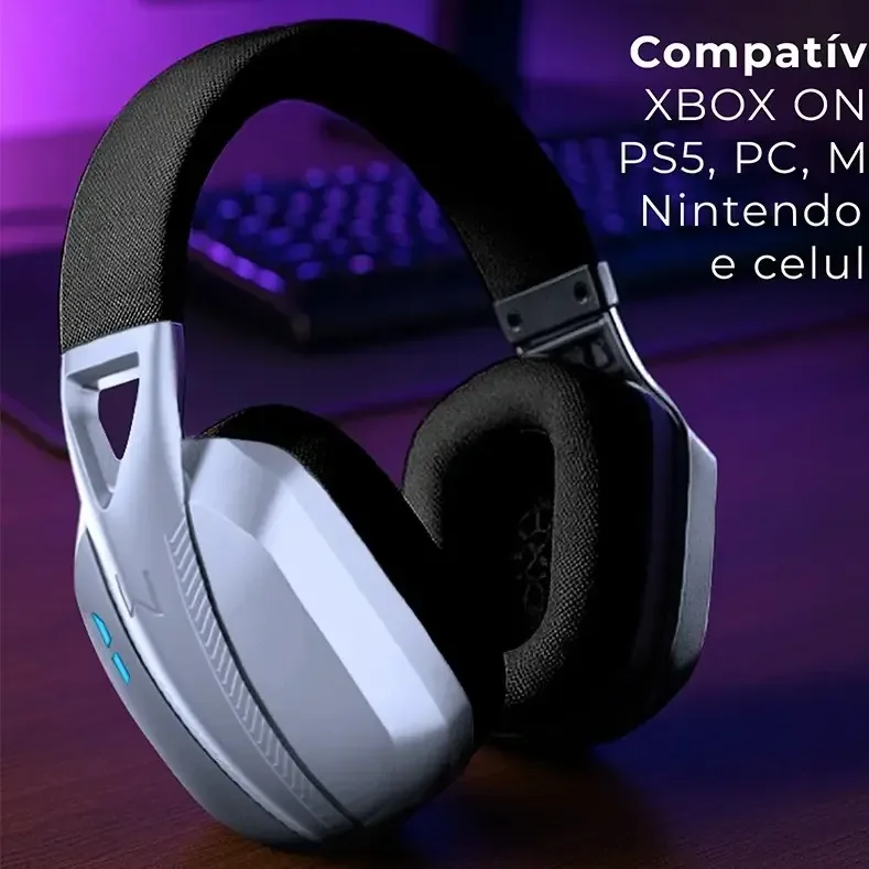 🛒 Headset Gamer Wireless Warrior - Ph703 Preto
