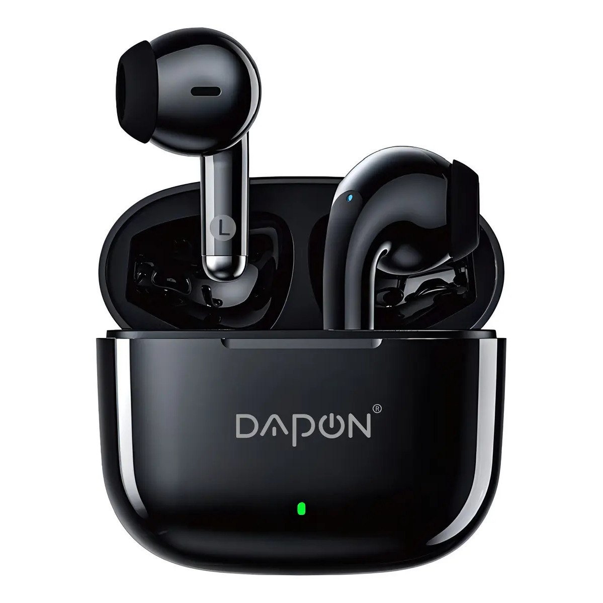 ✨ Fone De Ouvido Bluetooth TWS Dapon F25 Touch Sem Fio Com Microfone Cor Preto