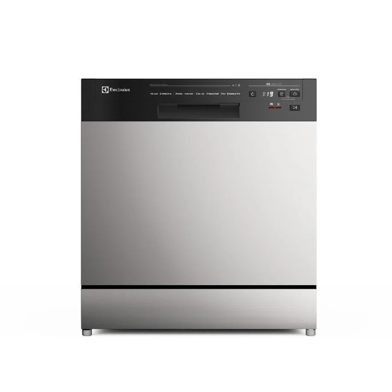 ✨Lava-Louça Electrolux 8 Serviços Inox com Programa Lava & Seca 50 min (LS08E)