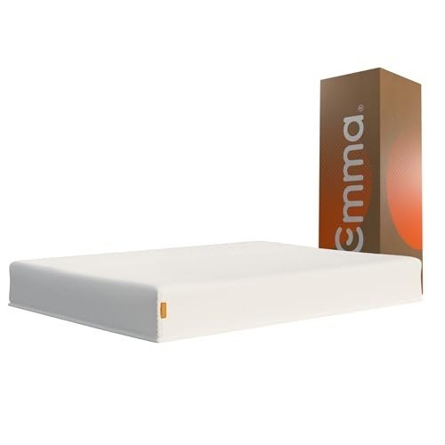 ✨ Colchão Casal Emma Basics 17 cm - 138x188 cm, Espuma D28 17cm com Tecnologia Alemã, Firmeza Ideal, Suporte Confortável, 100 Noites de Teste e 5 Anos d...