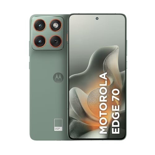 ✨ Smartphone Motorola Edge 70 5G - 256GB 24GB (8GB RAM + 16GB RAM Boost), Ultrafino, 3 cameras 50MP, Tela 1.5K extreme Amoled 120hz - Lily Pad