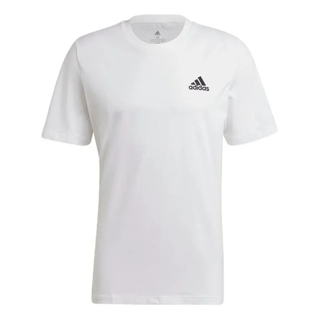 ✨Camiseta Essentials Pequeno Logo Bordado adidas
