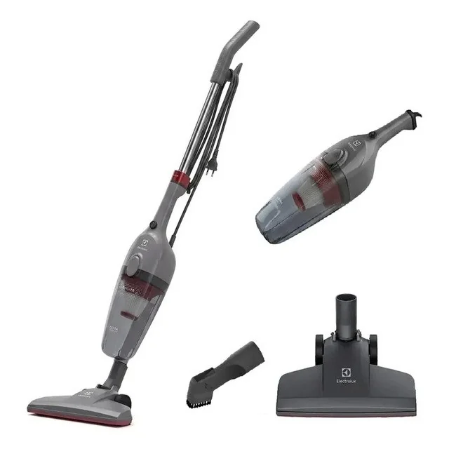 ✨ Aspirador De Pó Vertical Electrolux 1450w Stk15 Com Fio Portátil De Mão 2 Em 1 E 1,6 Litros De Capacidade Com Filtro Hepa Cinza-escuro 127v