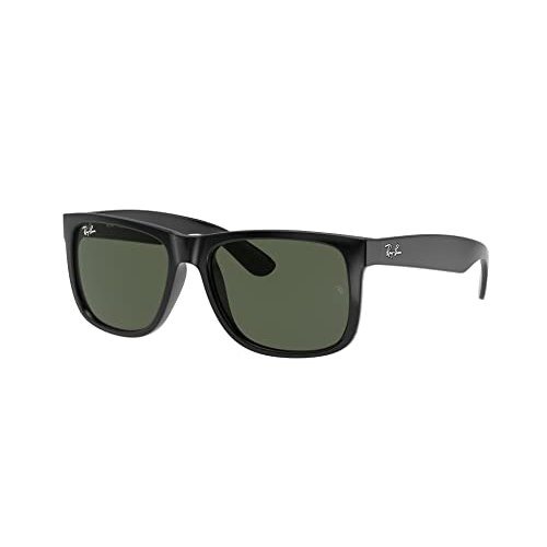 ✨ Óculos de Sol Ray-Ban Justin, Preto, Tamanho 57