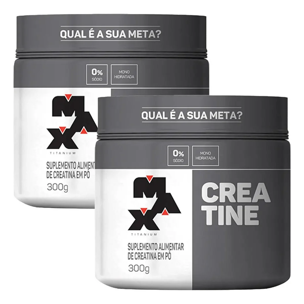 ✨ Combo/Kit 2x Creatina Monohidratada 300g Pó