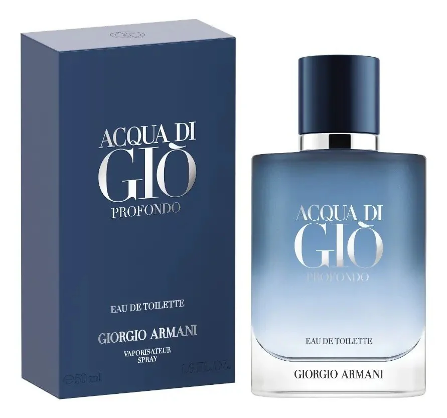 ✨ Armani Beauty Perfume Masculino Acqua Di Giò Profondo Eau De Toilette 50ml