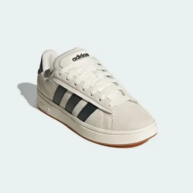 ✨ Tênis Masculino Grand Court Alpha 00s adidas Owhite/cblack/gum10 Liso 40 Br