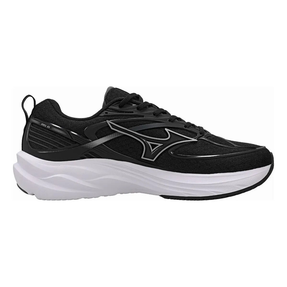 ✨ Tênis Masculino Space 6 Mizuno 90-preto Liso 43 Br