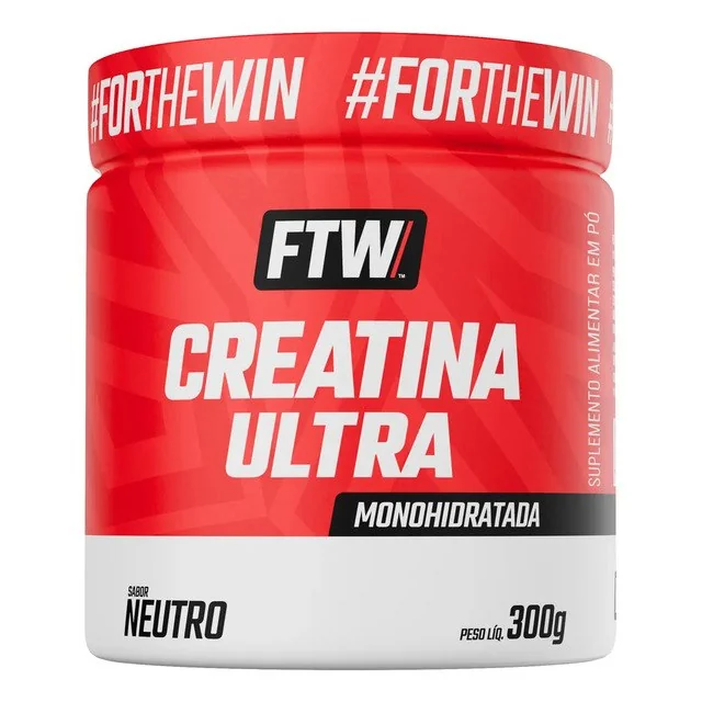 ✨Creatina Ultra 300g Pote - Ftw Sem Sabor
