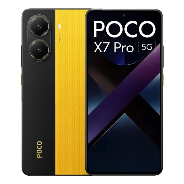 ✨Xiaomi Poco X7 Pro 5g 256gb Amarelo 12ram 50mpx