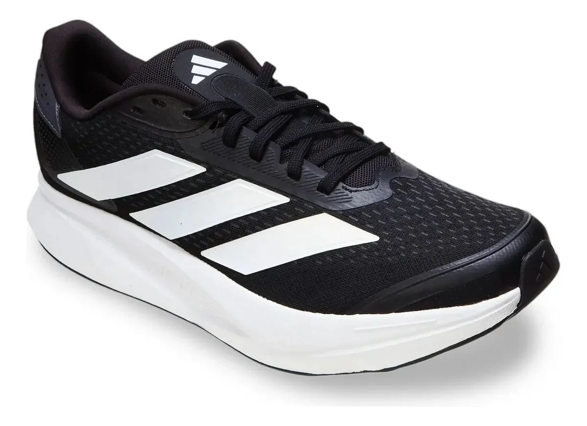 ✨ Tênis De Corrida Masculino Duramo Sl 2 adidas Preto E Branco Liso 40 Br