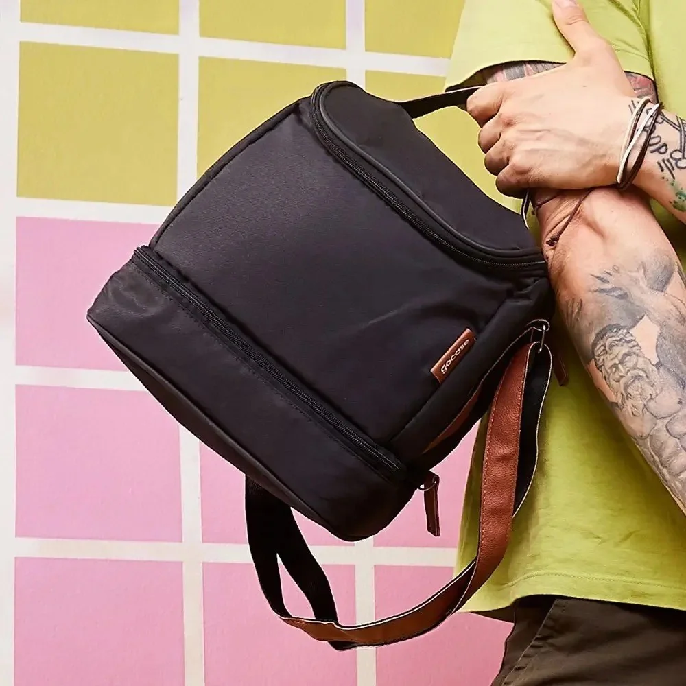 ✨ Bolsa Térmica Para Marmita Lancheira Fruit Gocase Cor Preto