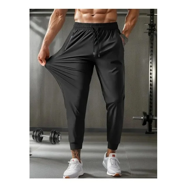 ✨Calça Masculina Com Elastano Esportiva Fitness Slim Fit