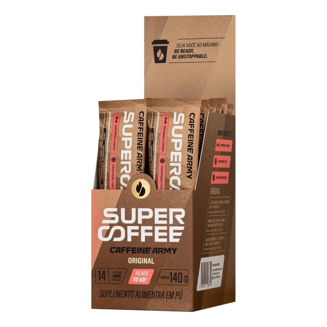 ✨ Supercoffee Tradicional - Display (140g) - Caffeine Army