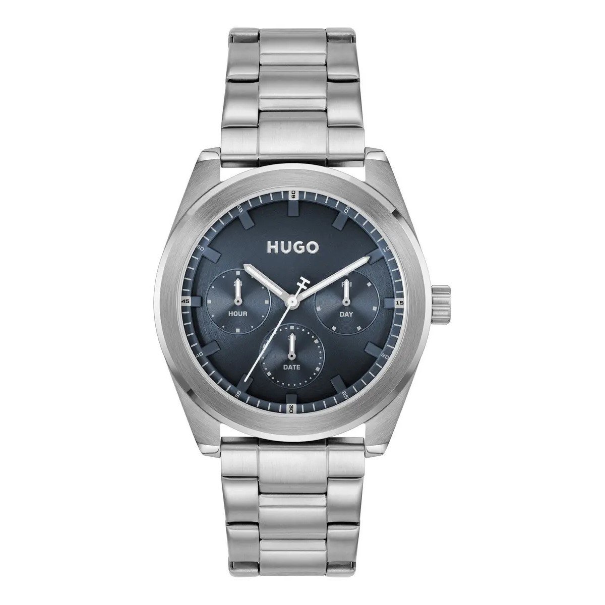 ✨ Relógio Masculino Hugo Bright Sport de Quartzo Azul Marinho com Calendário
