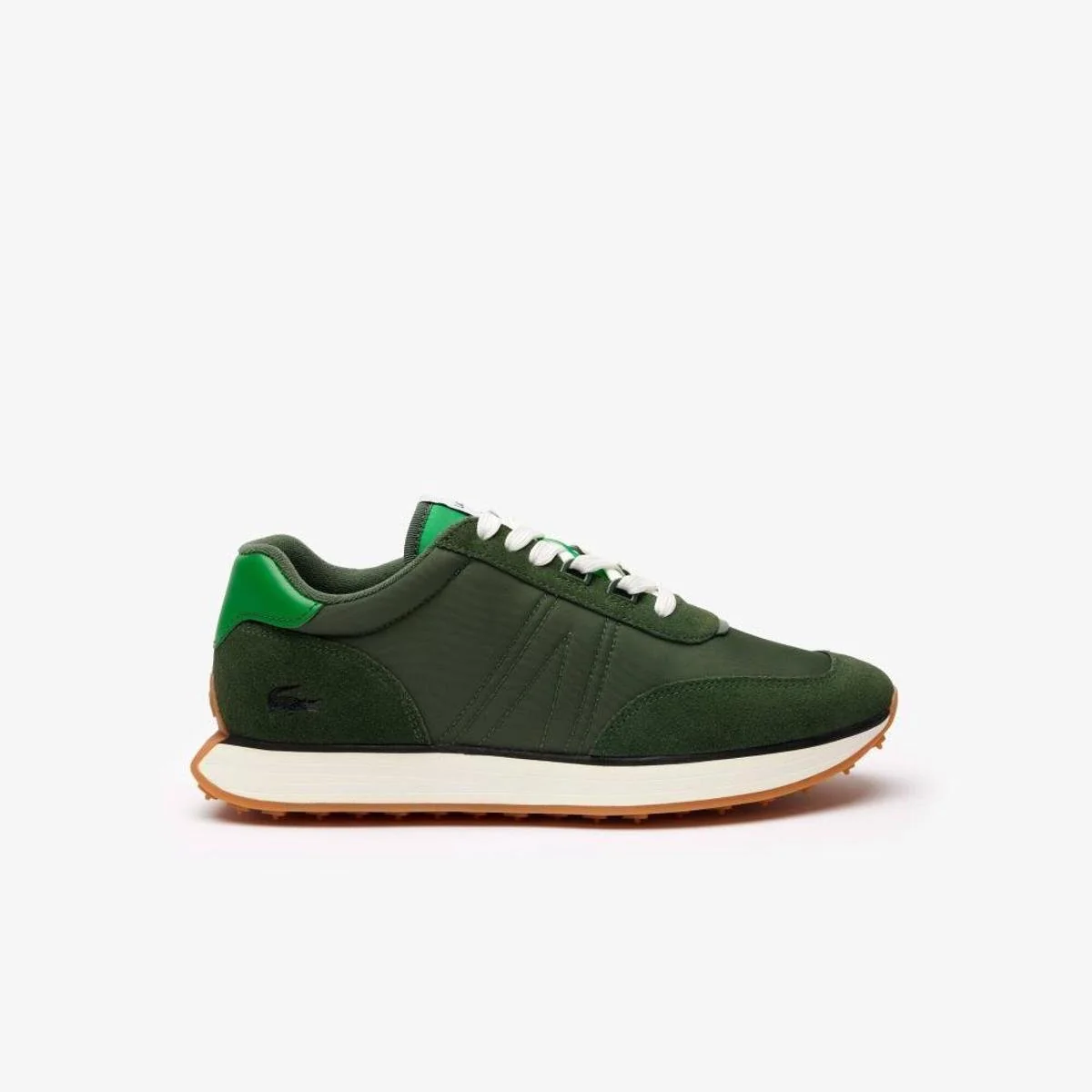 ✨Tênis Lacoste de Couro e Tecido L-Spin Masculino