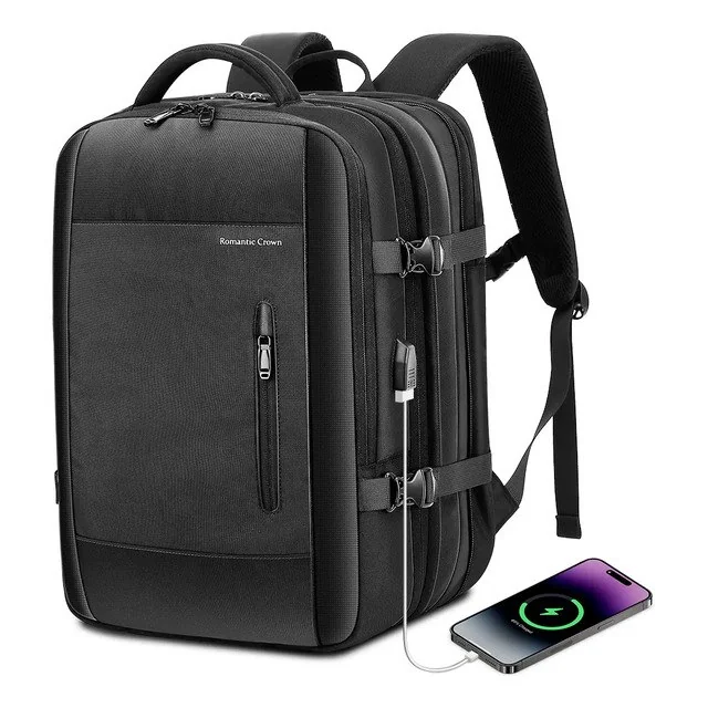 ✨Mochila Viagem Executiva Grande Notebook Masculina Feminina