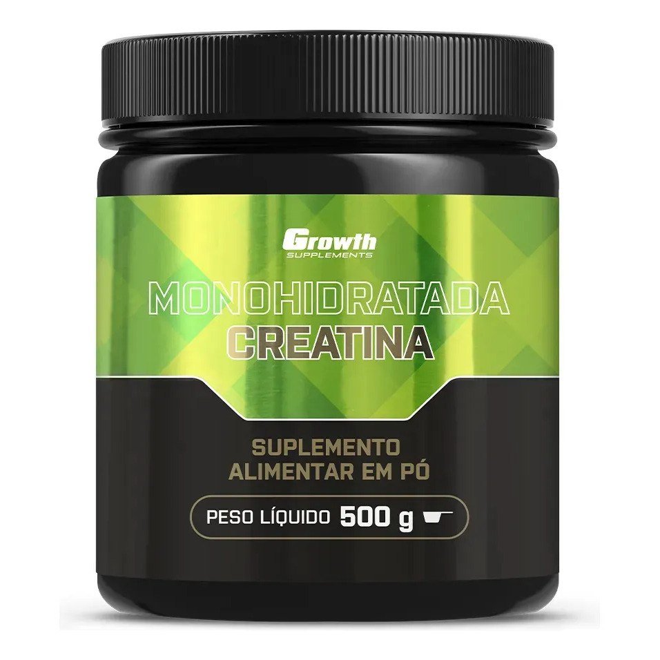 ✨ Creatina Monohidratada 500g em Pó (Growth)