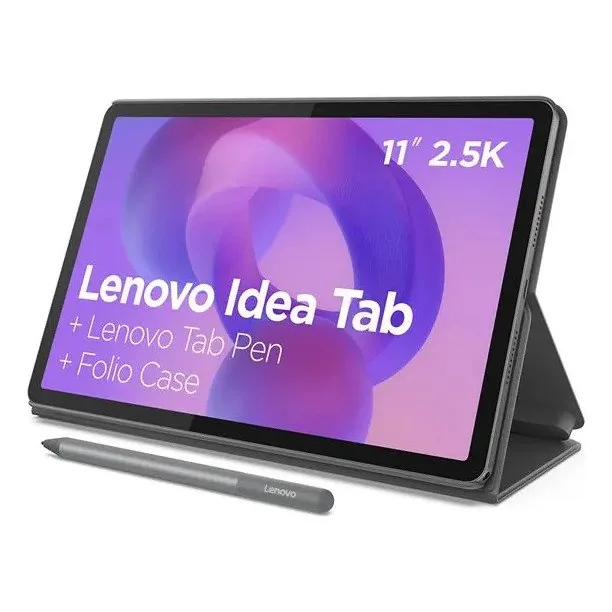 ✨ Tablet Lenovo Idea Tab, 8GB RAM, 128GB, 11” 2.5K 90Hz, Android 15, Wi-Fi, com Caneta e Capa, ZAFR0856BR
