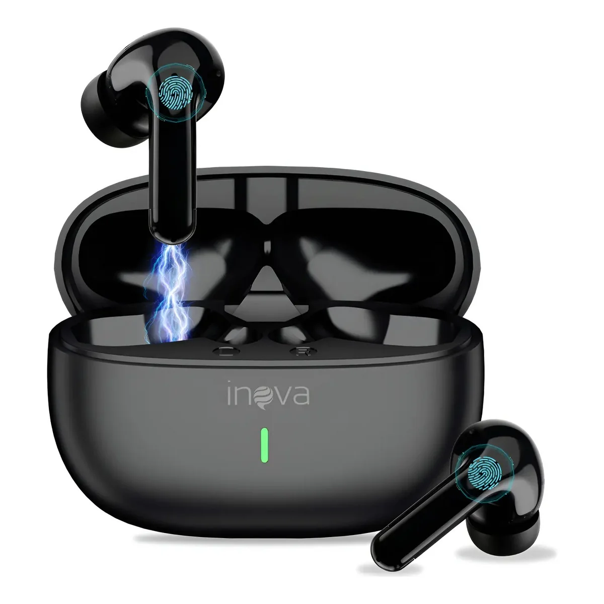 ✨ Fone De Ouvido Bluetooth Àprova D'água Com 50h Bateria Inova