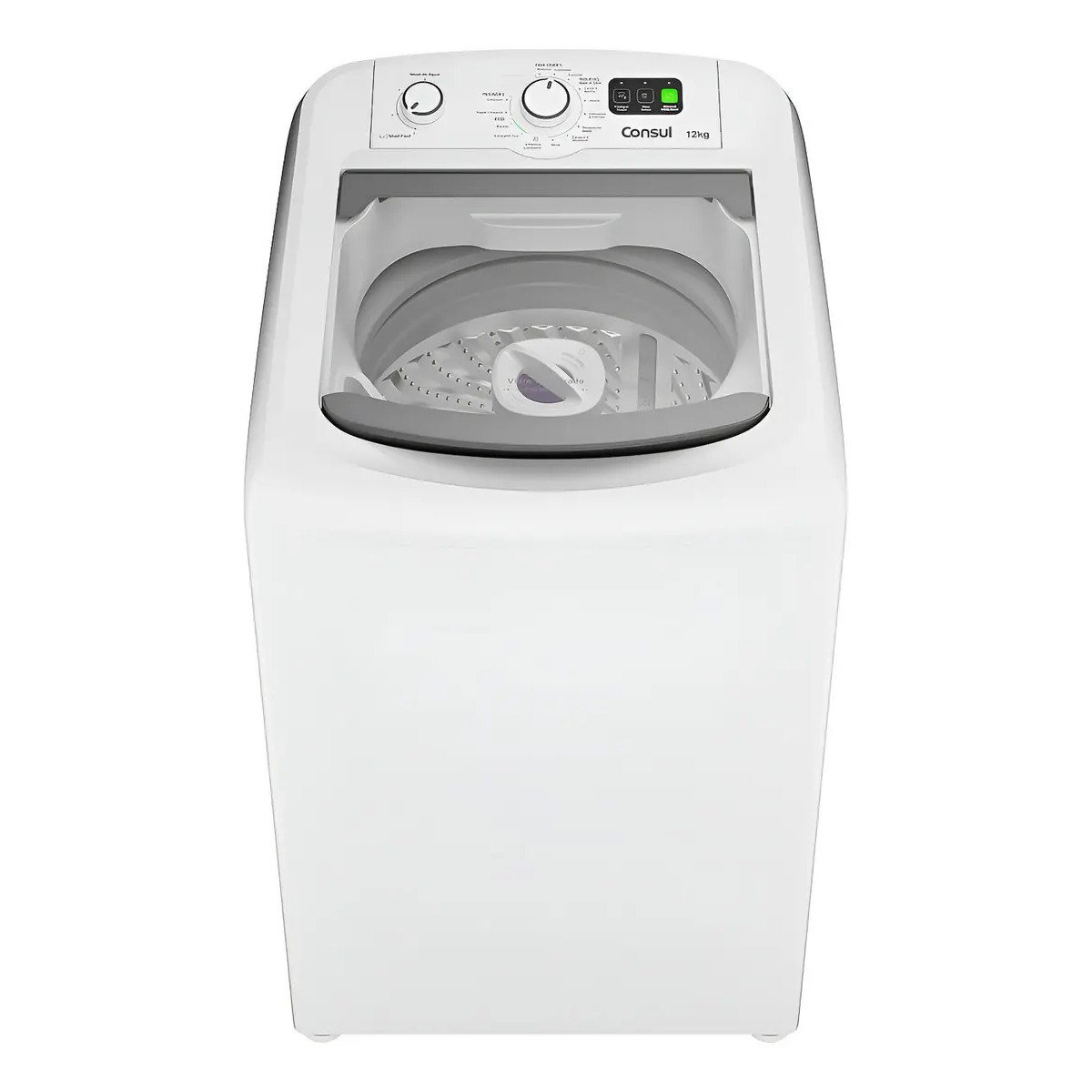 ✨ Máquina De Lavar Branca Consul 12kg Com Dosagem Econômica E Cor Branco 110v
