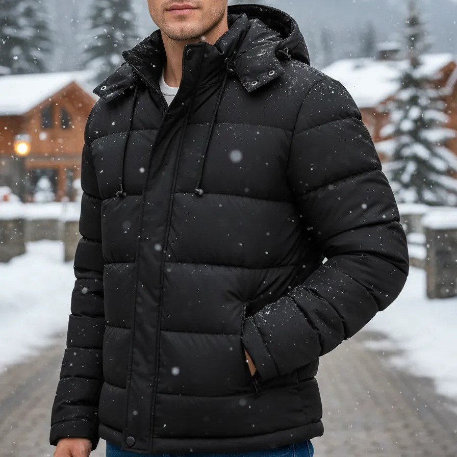 ✨ Jaqueta Bobojaco Casaco Forrado Impermeável Frio Neve Moto Preto Gg Liso