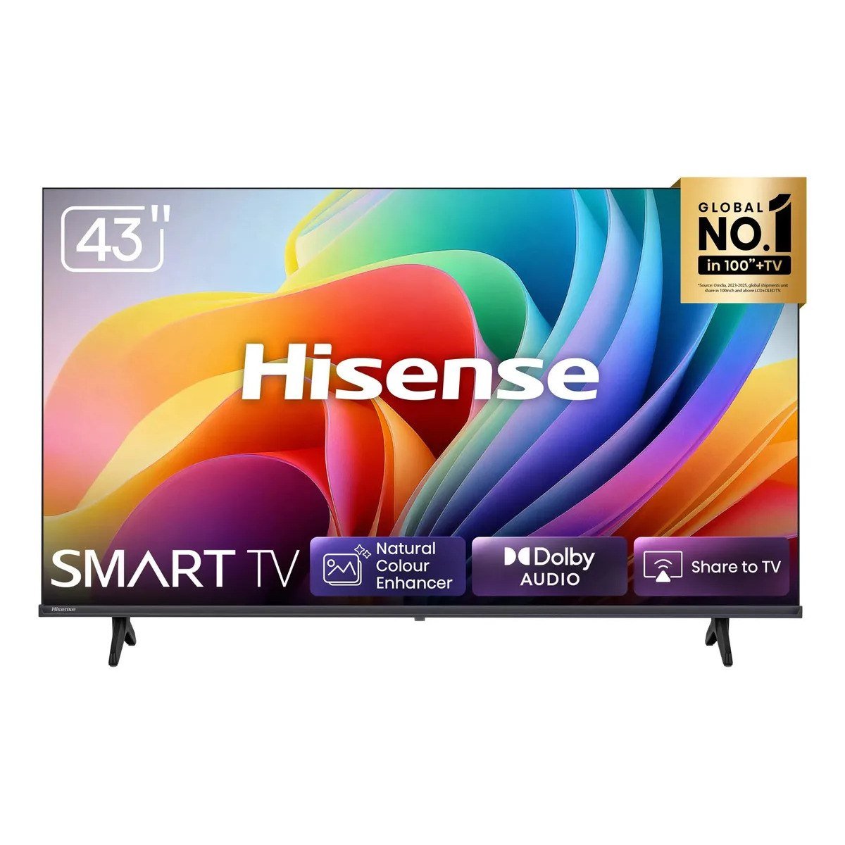 ✨ Smart TV Hisense FHD 43" Polegadas 43A4NV com HDR10, DTS Virtual X, Compatibilidade Alexa e Google Home