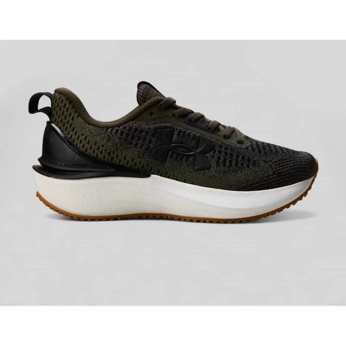 ✨ Tênis Esportivo Masculino Charged Skyline 4 Under Armour Verde Liso 41 Br