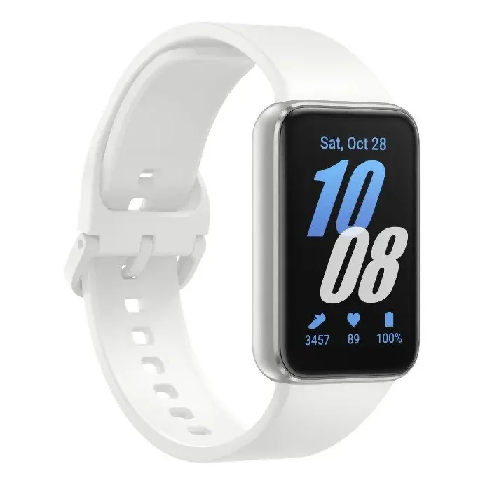 ✨ Samsung Galaxy Fit3 Pulseira Esportiva Prata