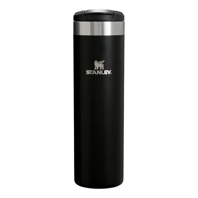 ✨ Garrafa Térmica Stanley Aerolight Transit Slim Black 2.0 591ml Liso