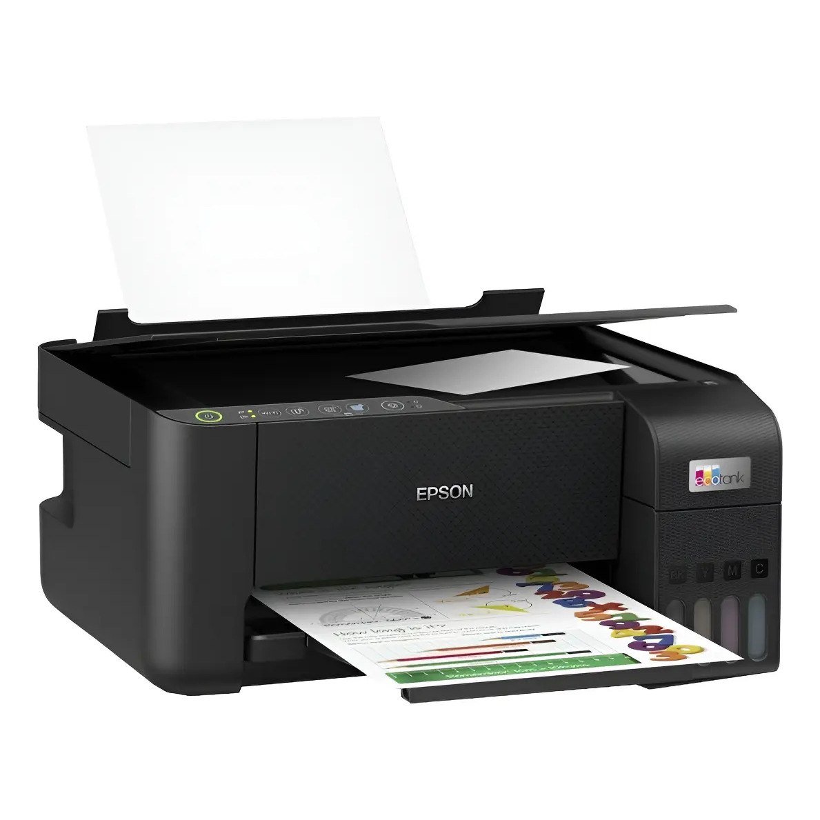 ✨ Impressora Multifuncional Tanque De Tinta Color Epson L3250 Preto