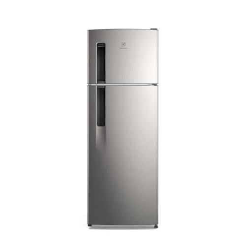 ✨ Electrolux Geladeira Electrolux Frost Free 320L Duplex Inox Look (TF38S) 127V