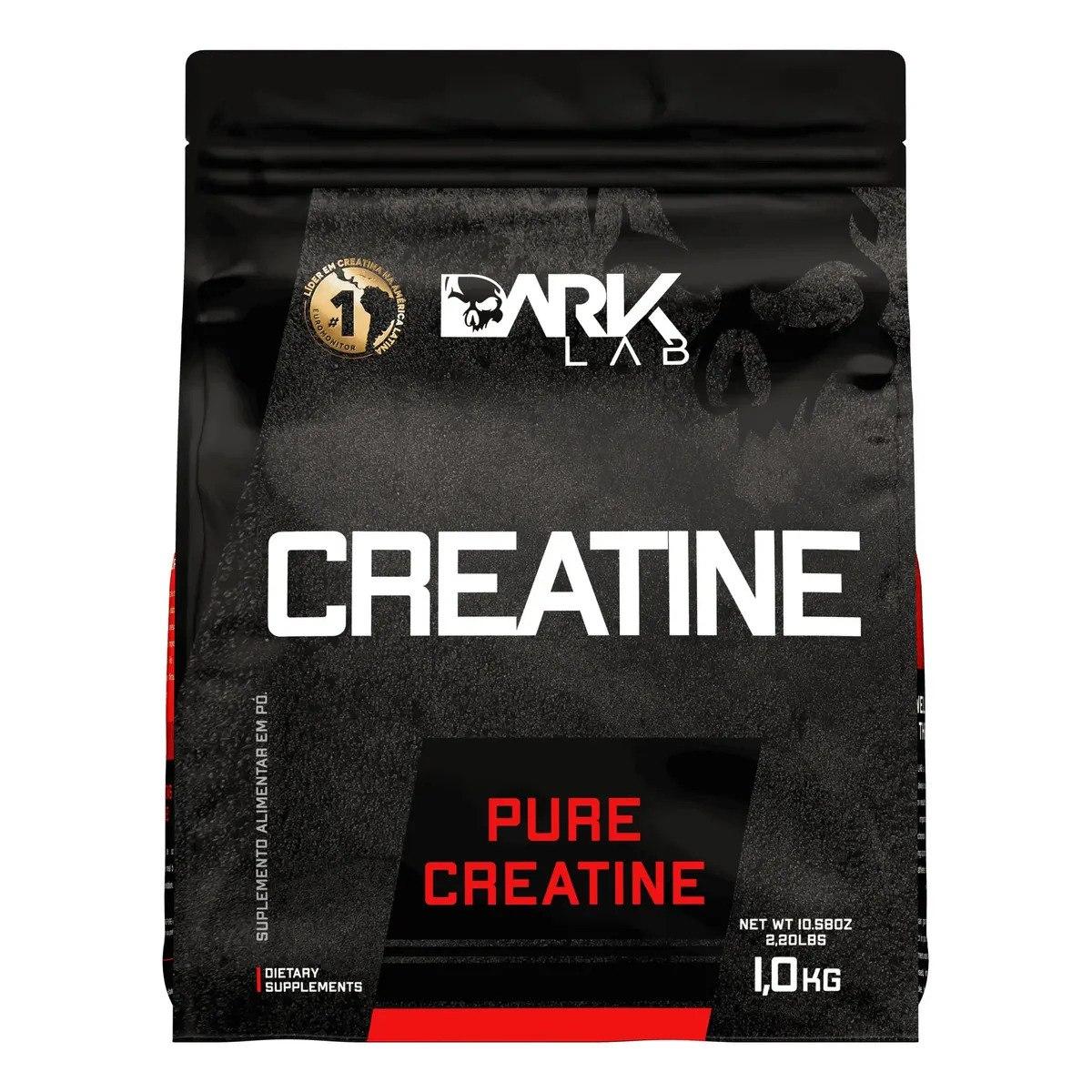 ✨ Creatina Monohidratada Pura 1kg Dark Lab Unidade Sem sabor