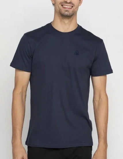 ✨ Camiseta Básica Polo Wear Azul-escuro M