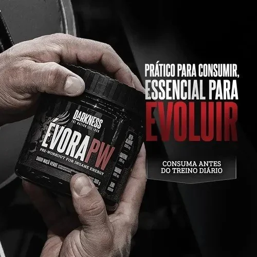 ✨Évora Pré Treino Maçã Verde 300g Darkness